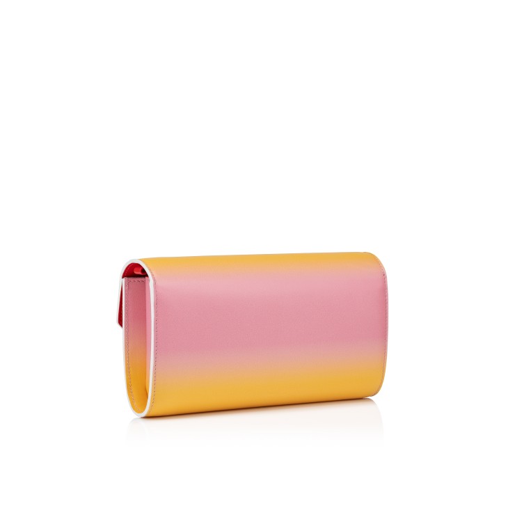 Christian Louboutin Loubi54 Women Clutch Bags Pink / Yellow | YATELG-408