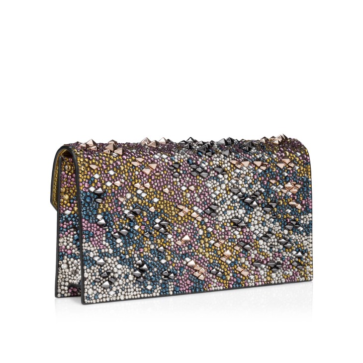 Christian Louboutin Loubi54 Women Clutch Bags Metal / Multicolor | YEXLWK-564