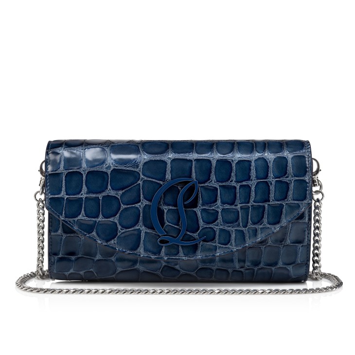 Christian Louboutin Loubi54 Women Crossbody Bags Blue | NTVYEG-652