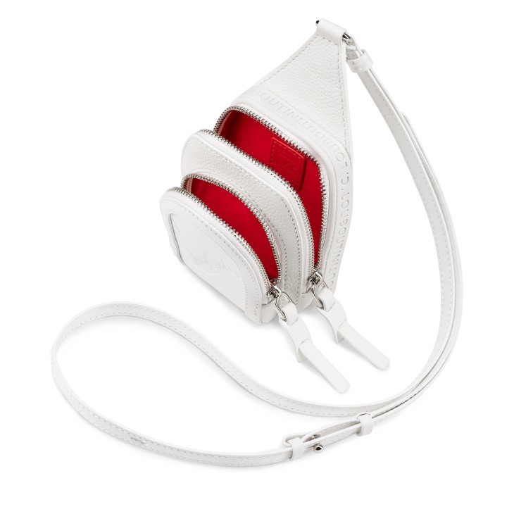 Christian Louboutin Loubifunk Men Crossbody Bags White | AMTEDN-670