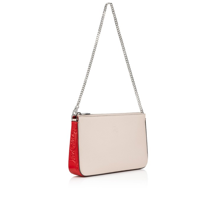 Christian Louboutin Loubila Women Clutch Bags Cream | EFJCNH-347