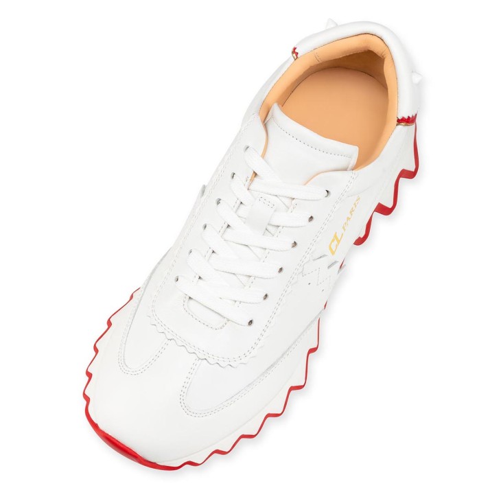 Christian Louboutin Loubishark Women Sneakers White | ZTRWFG-037