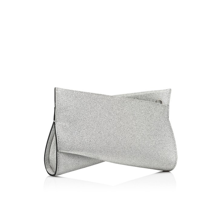 Christian Louboutin Loubitwist small Women Shoulder Bags Silver | WMSDNB-793