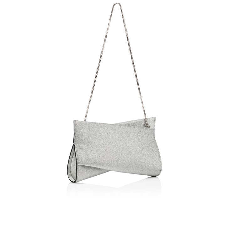 Christian Louboutin Loubitwist small Women Shoulder Bags Silver | WMSDNB-793