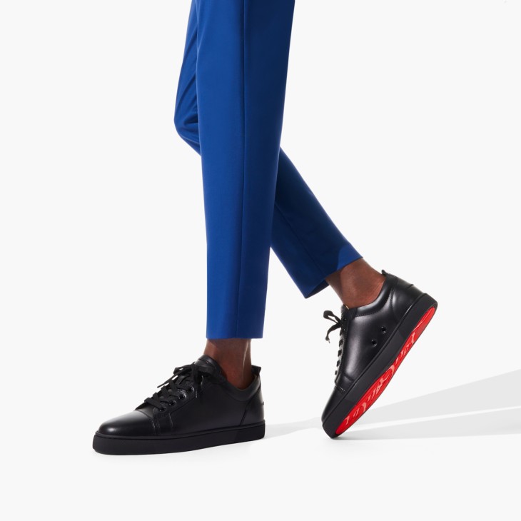 Christian Louboutin Louis Junior Men Sneakers Black | QFXMPK-653