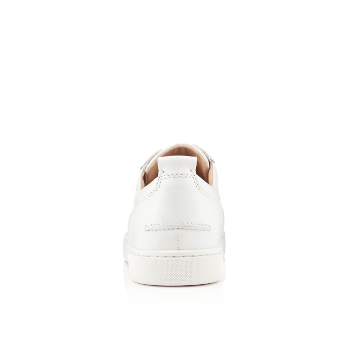 Christian Louboutin Louis Junior Spikes Men Sneakers White | EJAYRF-475