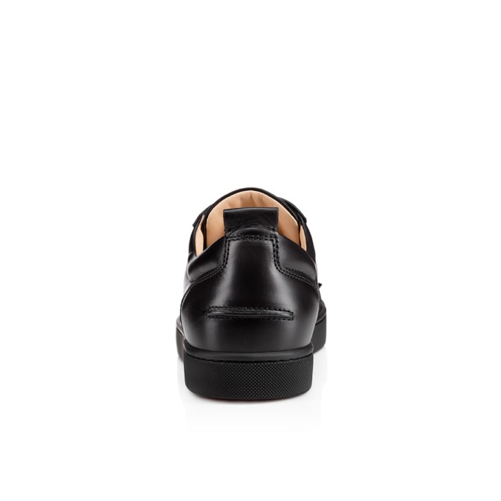 Christian Louboutin Louis Junior Spikes Men Sneakers Black | YZUAWG-617