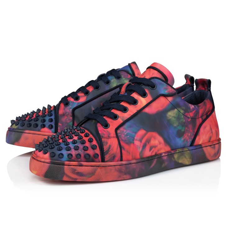 Christian Louboutin Louis Junior Spikes Men Sneakers Multicolor | IKTHWV-783