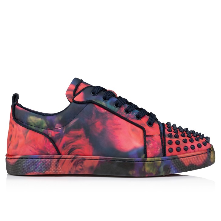 Christian Louboutin Louis Junior Spikes Men Sneakers Multicolor | IKTHWV-783