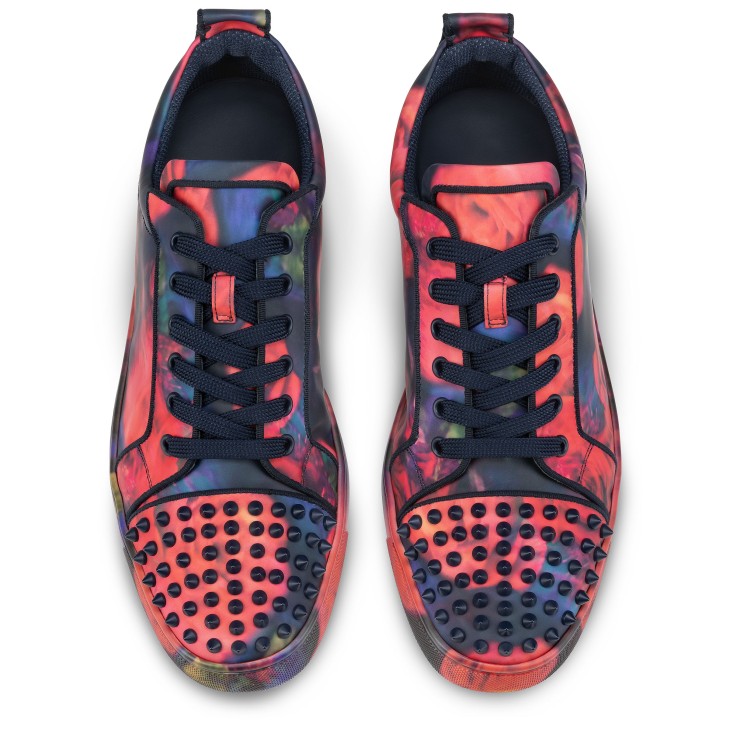 Christian Louboutin Louis Junior Spikes Men Sneakers Multicolor | IKTHWV-783