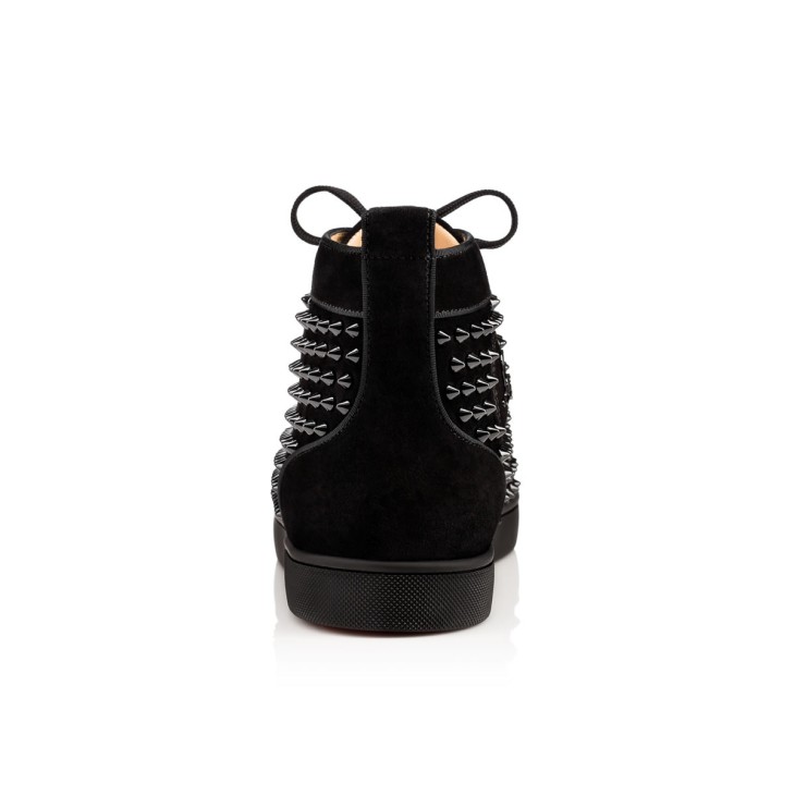 Christian Louboutin Louis Men Sneakers Black | KPBFAS-086