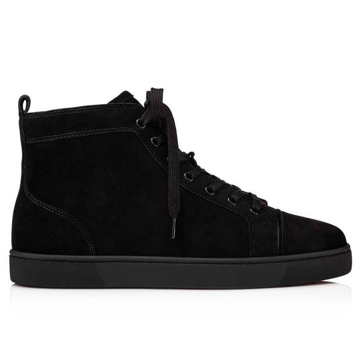 Christian Louboutin Louis Men Sneakers Black | ZHUVWM-935