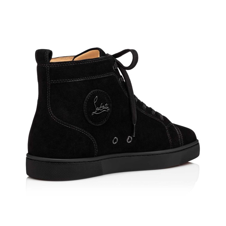 Christian Louboutin Louis Men Sneakers Black | ZHUVWM-935