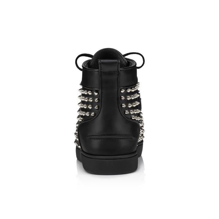 Christian Louboutin Louis Night Spikes Women Sneakers Black | ICMEXH-396