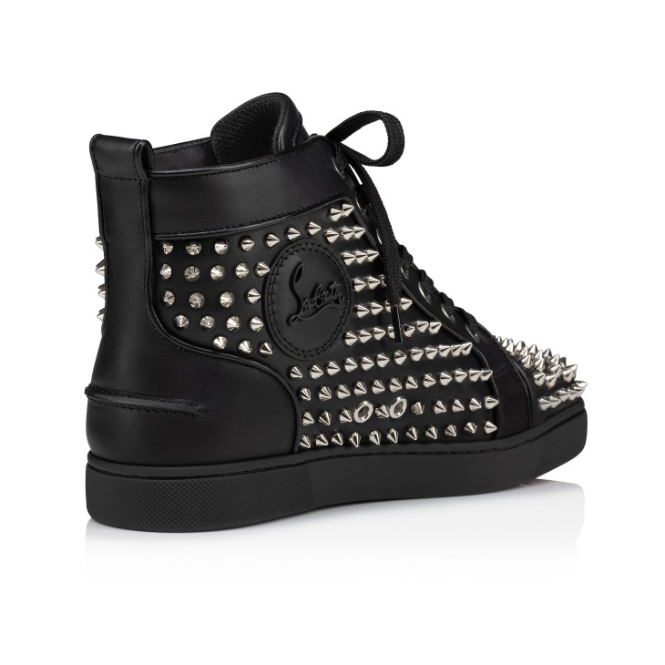 Christian Louboutin Louis Night Spikes Women Sneakers Black | ICMEXH-396