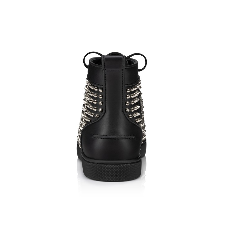 Christian Louboutin Louis Spikes Men Sneakers Black | KOAMZW-049