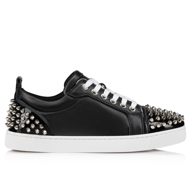 Christian Louboutin Louise Junior Spikes Women Sneakers Black | LJEUMF-934