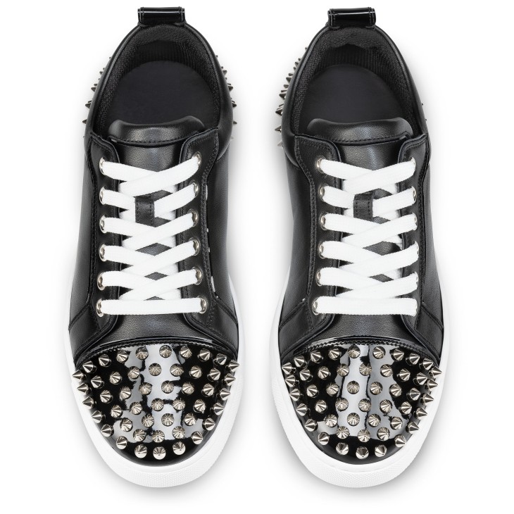 Christian Louboutin Louise Junior Spikes Women Sneakers Black | LJEUMF-934