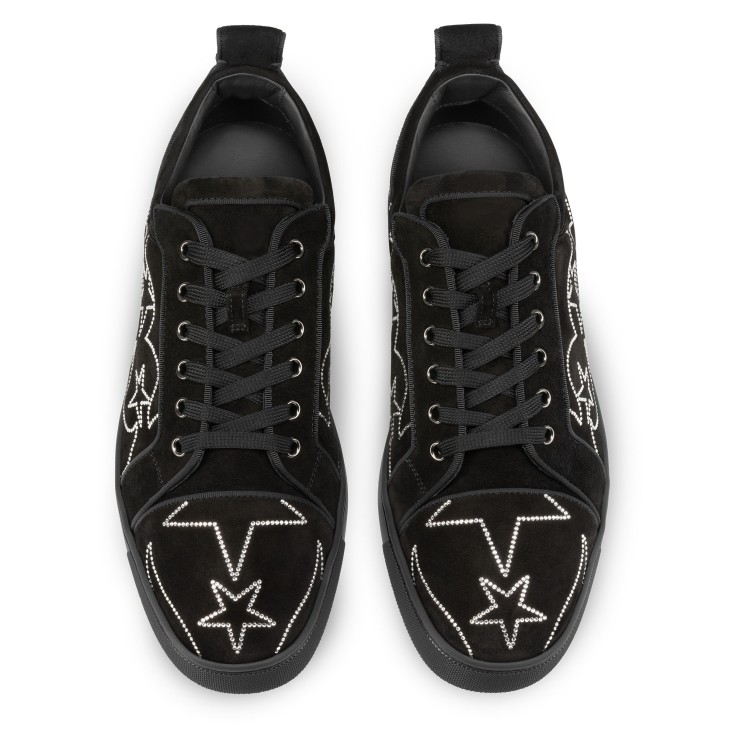 Christian Louboutin Louisiago Junior Men Sneakers Black | WZXBYP-981