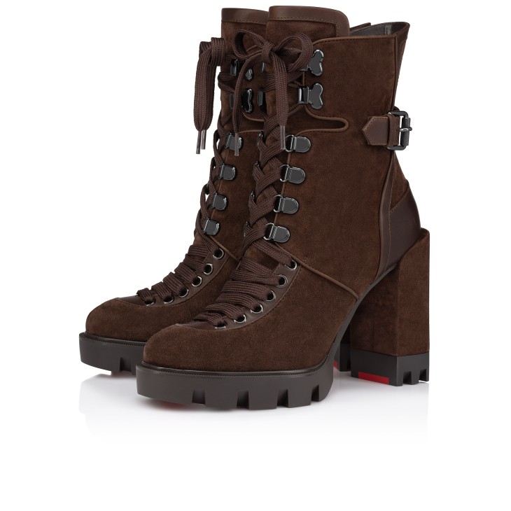 Christian Louboutin Macademia Women Boots Brown | ZYIJBK-467