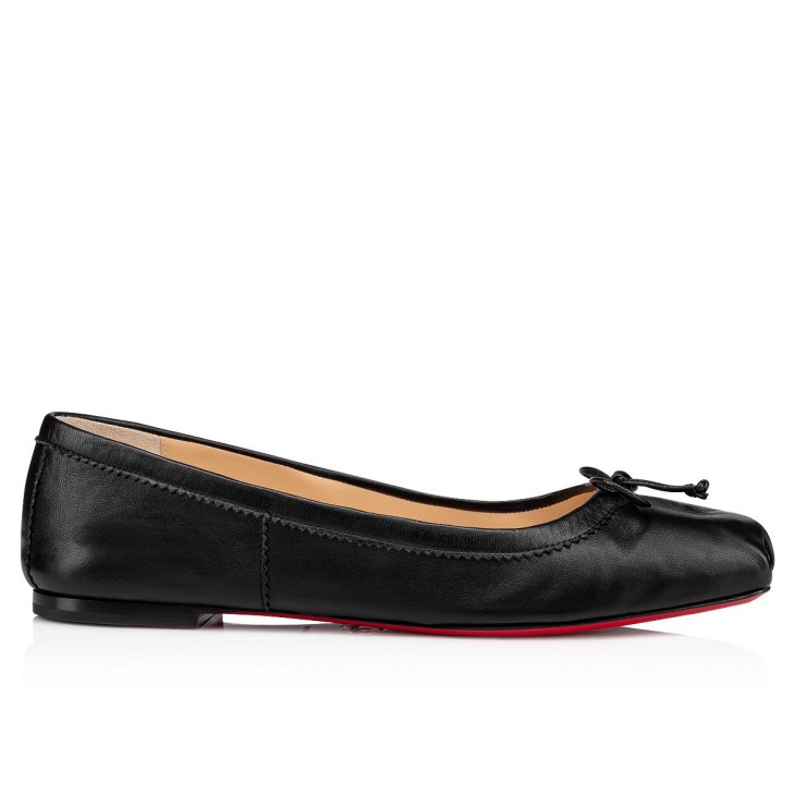 Christian Louboutin Mamadrague Women Flat Shoes Black | IKLHFU-146