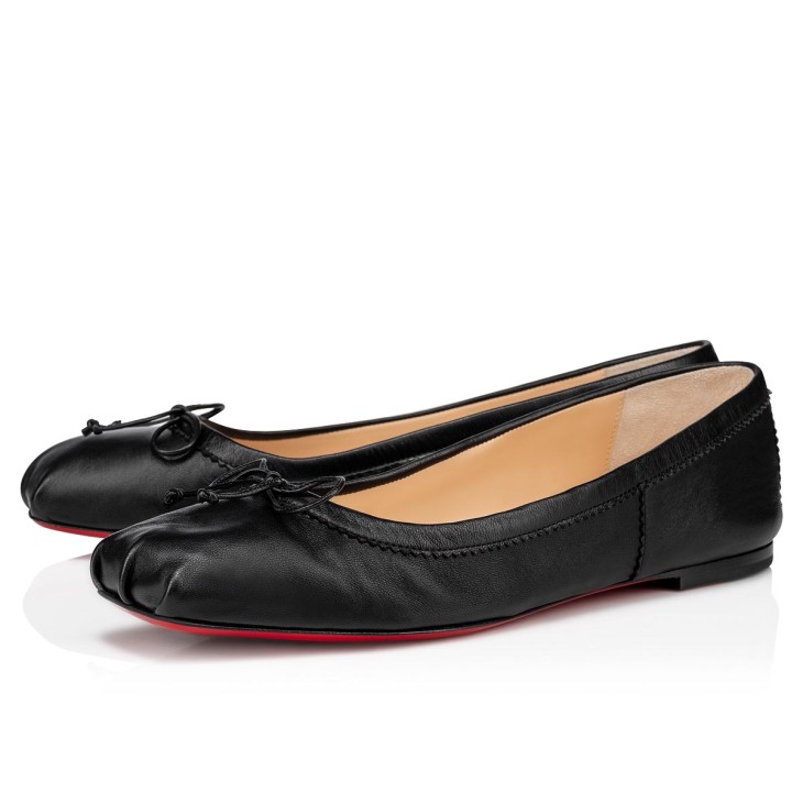 Christian Louboutin Mamadrague Women Flat Shoes Black | IKLHFU-146