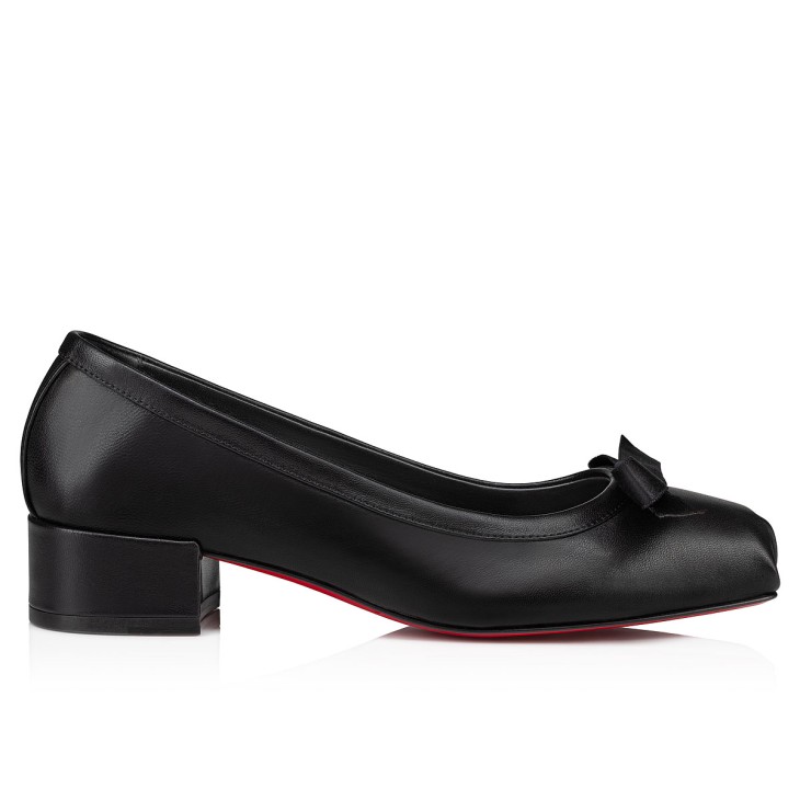 Christian Louboutin Mamaflirt Women Flat Shoes Black | LIGCME-796