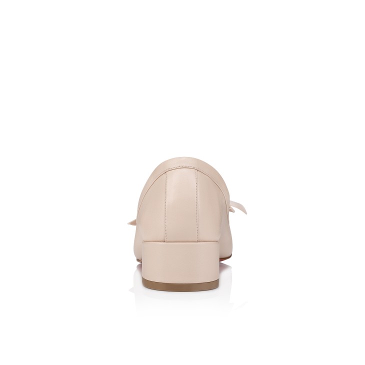 Christian Louboutin Mamaflirt Women Flat Shoes Cream | VFPGOA-475