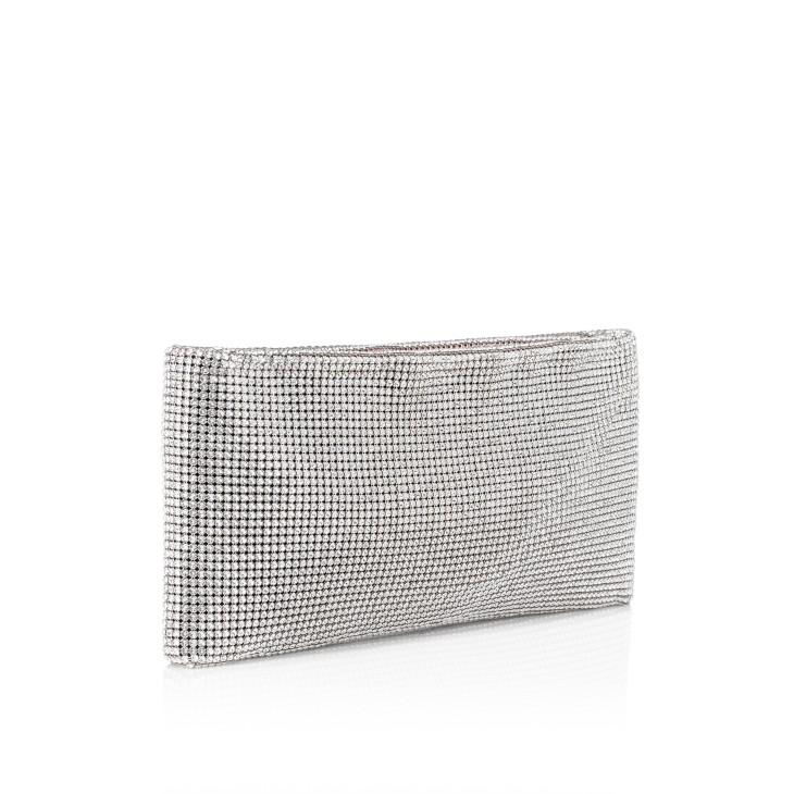 Christian Louboutin Maykimay Women Clutch Bags Silver | LXDEIQ-930