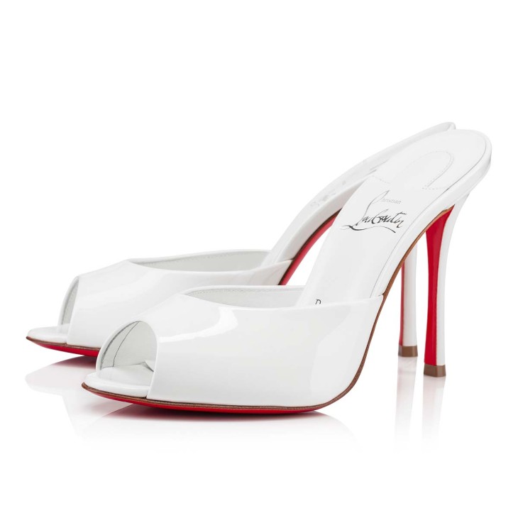 Christian Louboutin Me Dolly Women Mules White | KTWEPZ-461