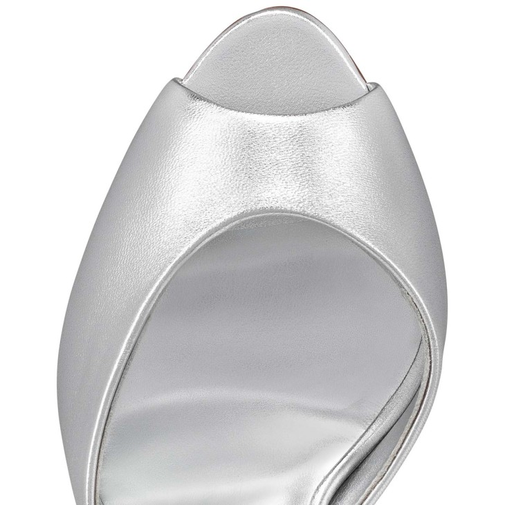 Christian Louboutin Me Dolly Women Mules Silver | YADWZS-873