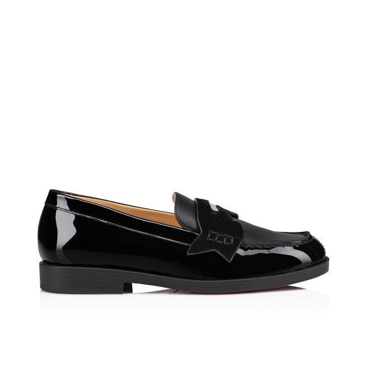 Christian Louboutin Mini Penny Kids' Derby Shoes Black | NRMOEB-012