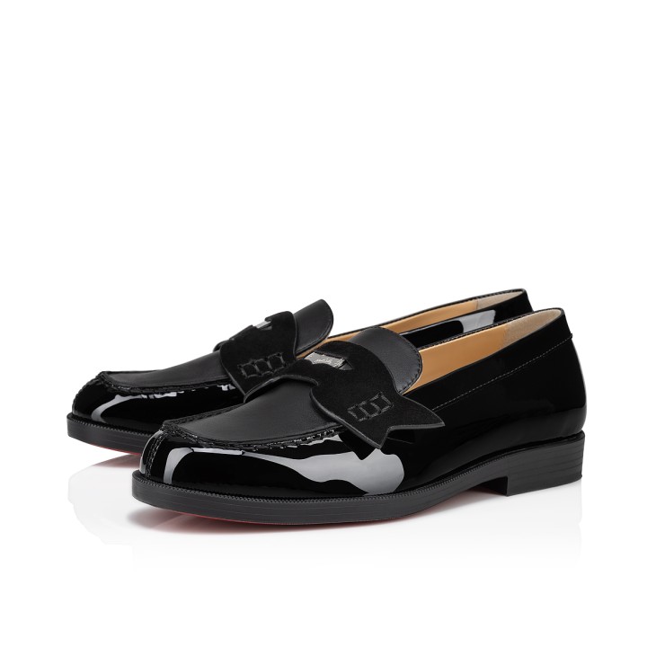 Christian Louboutin Mini Penny Kids\' Derby Shoes Black | NRMOEB-012