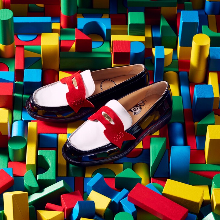 Christian Louboutin Mini Penny Kids' Loafers Multicolor | HLYTQD-763