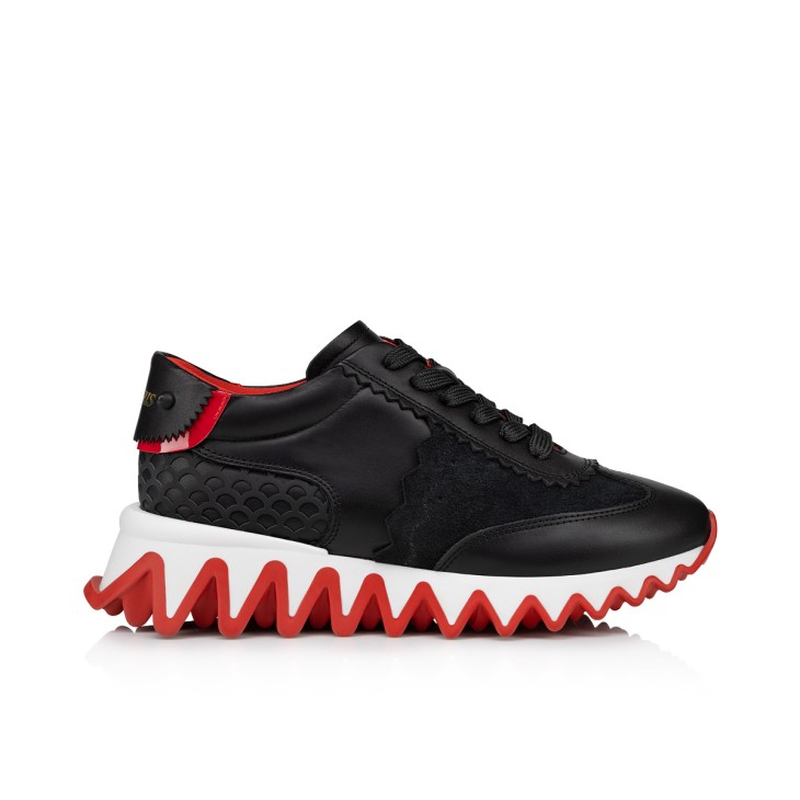 Christian Louboutin Mini Shark Kids' Sneakers Black | TMZPCY-324