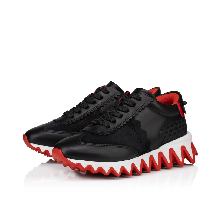 Christian Louboutin Mini Shark Kids\' Sneakers Black | TMZPCY-324