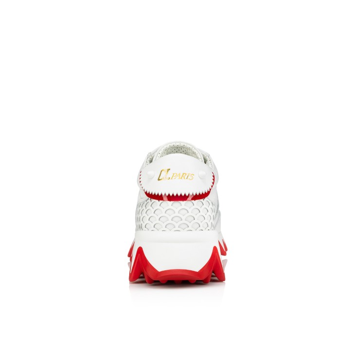 Christian Louboutin Mini Shark Kids' Sneakers White | DIJFSM-406