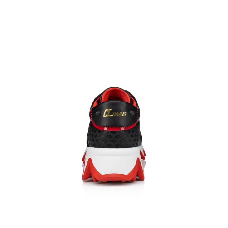 Christian Louboutin Mini Shark Kids' Sneakers Black | MJZRBY-658