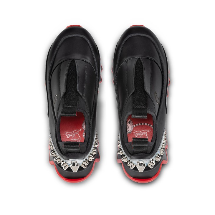 Christian Louboutin Mini Sharkyloub Kids' Sneakers Black | WAJNMV-074