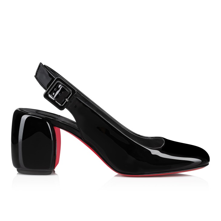 Christian Louboutin Minny Sling Women Pumps Black | TEIRYX-573