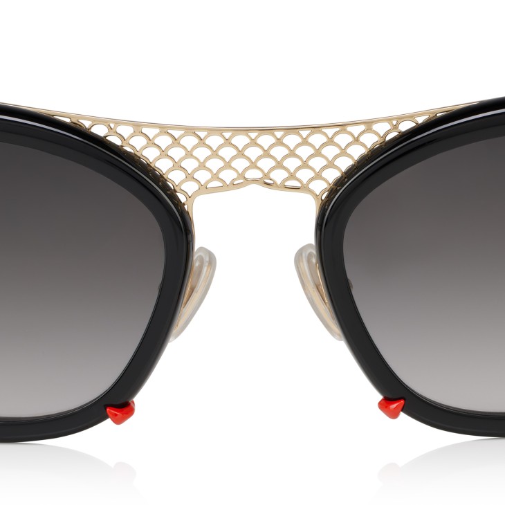 Christian Louboutin Miss Z LB0001 Women Eyewear Black | OMAKDV-814