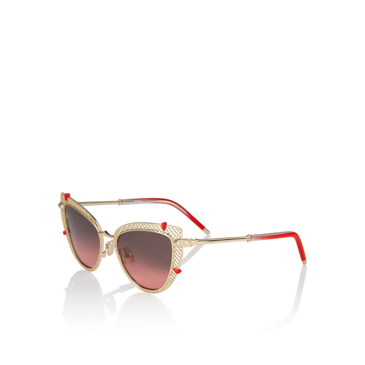 Christian Louboutin Miss Z LB0002 Women Eyewear Gold | RQKGYL-351