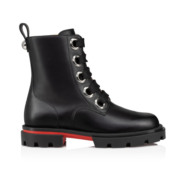 Christian Louboutin Montana Kids' Boots Black | HSJCAV-751