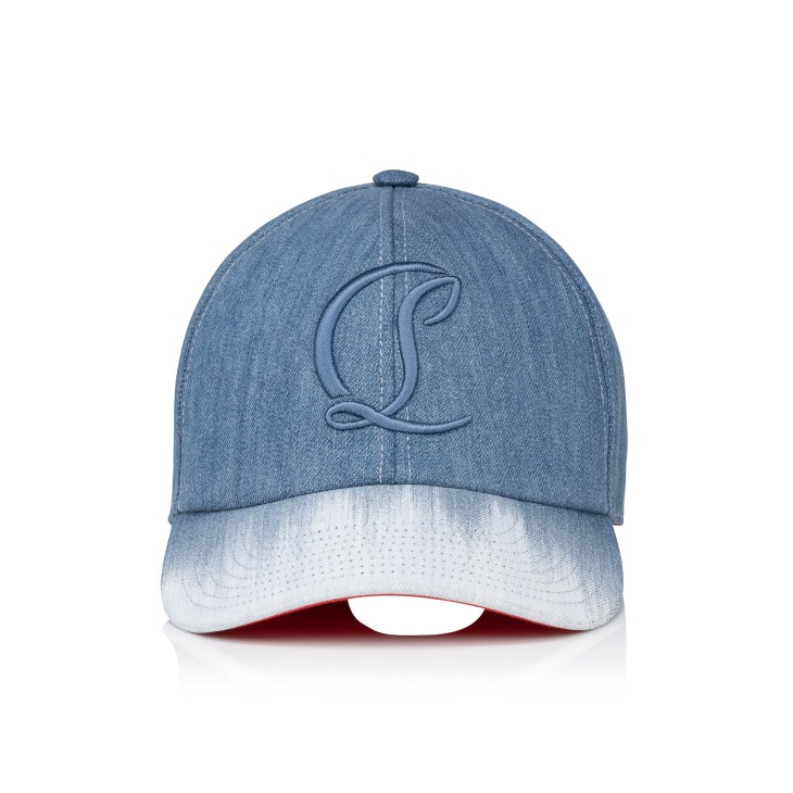 Christian Louboutin Mooncrest Men Hats Blue / Blue | MPFVRE-421