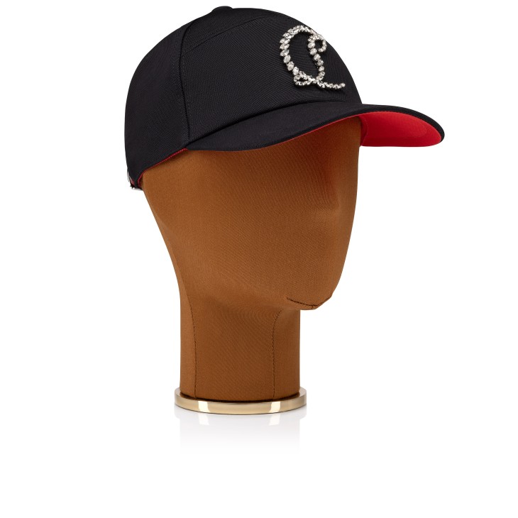 Christian Louboutin Mooncrest Stones Men Hats Black | URSYKM-562