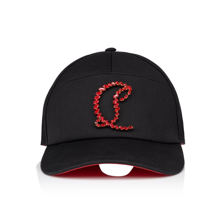 Christian Louboutin Mooncrest Stones Women Hats Black | PXECJN-518