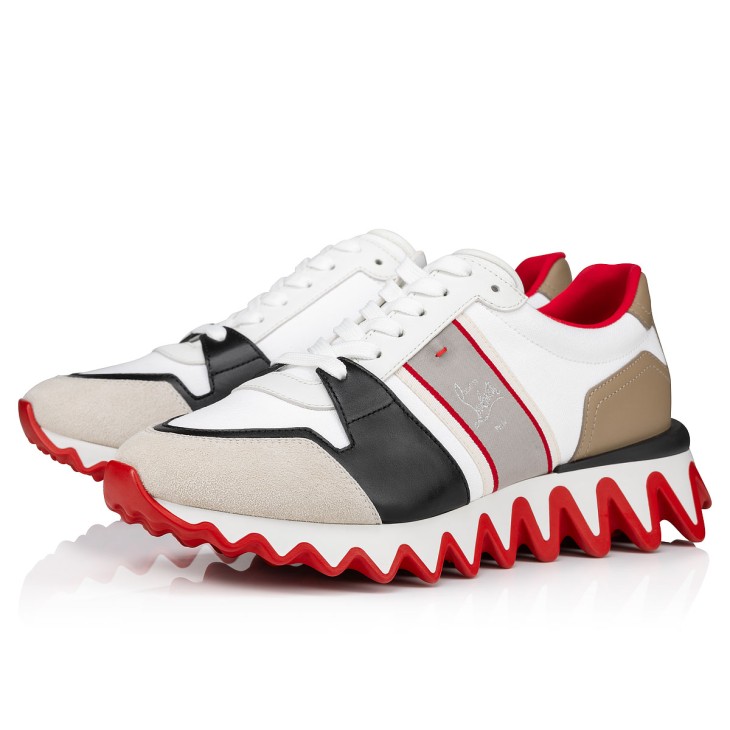 Christian Louboutin Nastroshark Men Sneakers White | WIXOTY-120