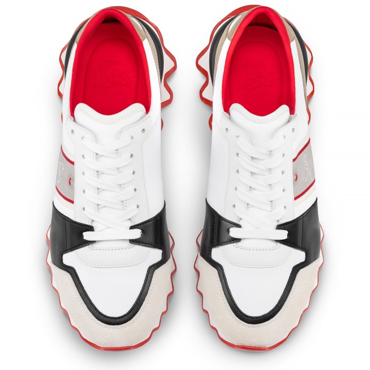 Christian Louboutin Nastroshark Men Sneakers White | WIXOTY-120