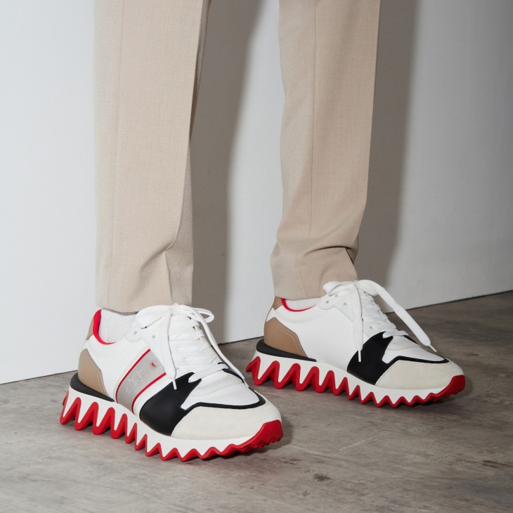 Christian Louboutin Nastroshark Men Sneakers White | WIXOTY-120