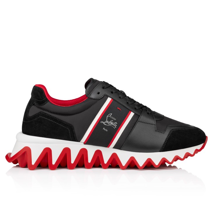 Christian Louboutin Nastroshark Men Sneakers Black | VIFPHA-468